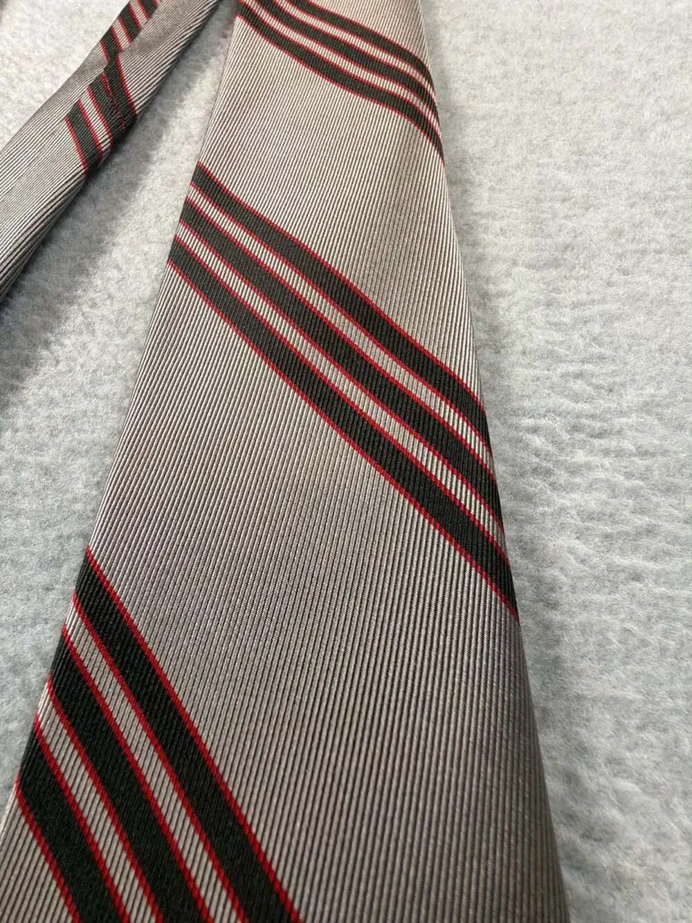Dudley Hillsdale Hand Made by Talbott All Silk Striped Necktie
